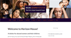 Desktop Screenshot of herizonhouse.com